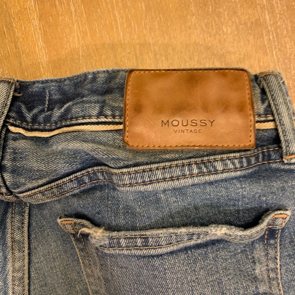 Moussy Vintage Blue Jeans Made in Japan - Picture 14 of 16